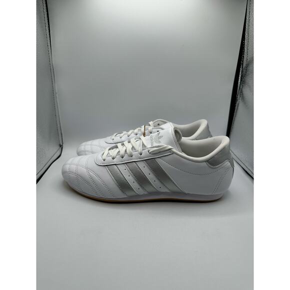 Adidas Taekwondo Lace “White Silver Metallic Gum” size 9.5w - Picture 1 of 7